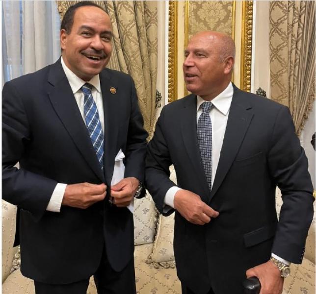 الفريق كامل الوزير والنائب أحمد قورة