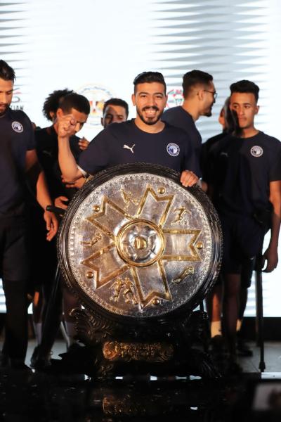 "بيراميدز" أول نادي يتوج ببطولة الدوري لذوي الساق الواحدة في كرة القدم