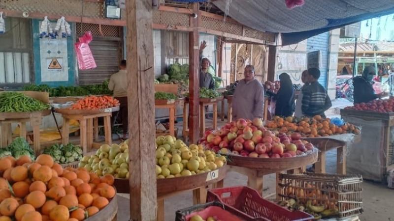 استقرار في سوق الخضروات