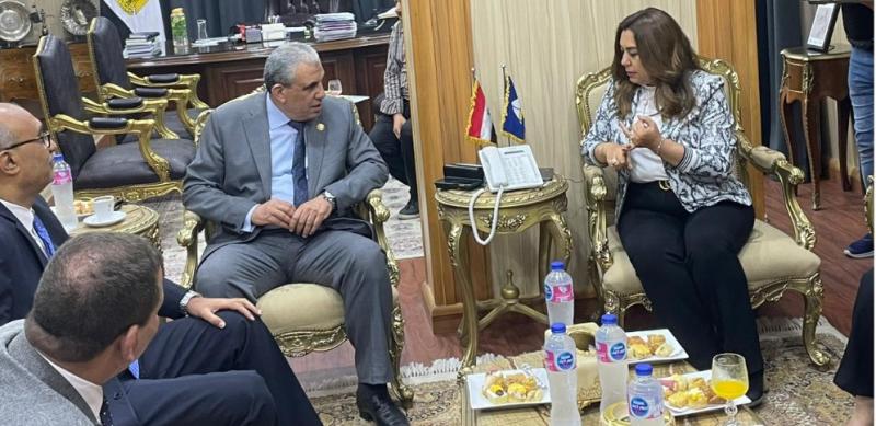 محافظة دمياط تستقبل وفد قوى عاملة النواب