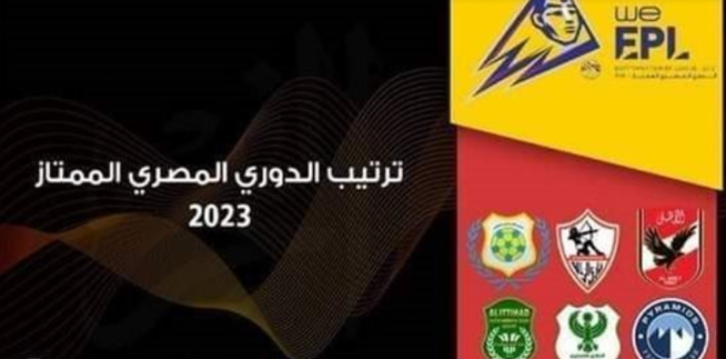 ترتيب الدوري المصري