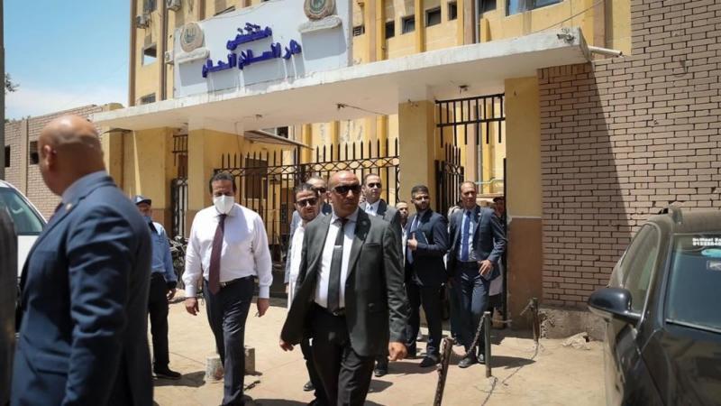 وزير الحة خلال الجولة 