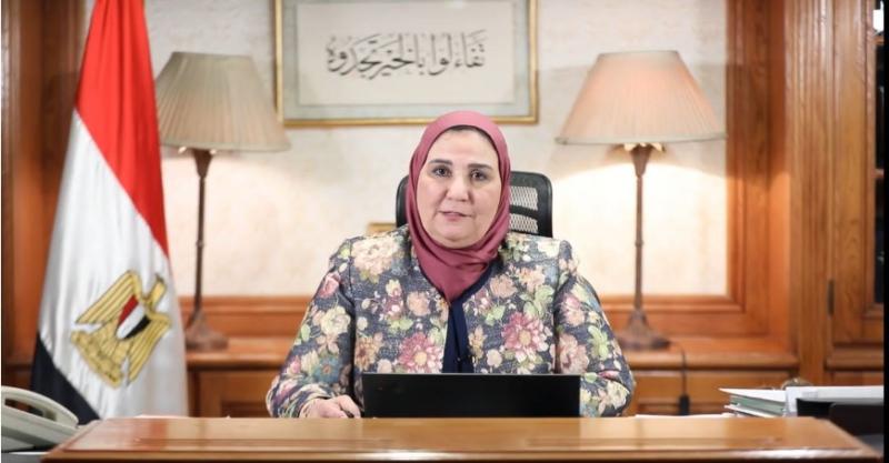 الدكتور نيفين القباج وزيرة التضامن 