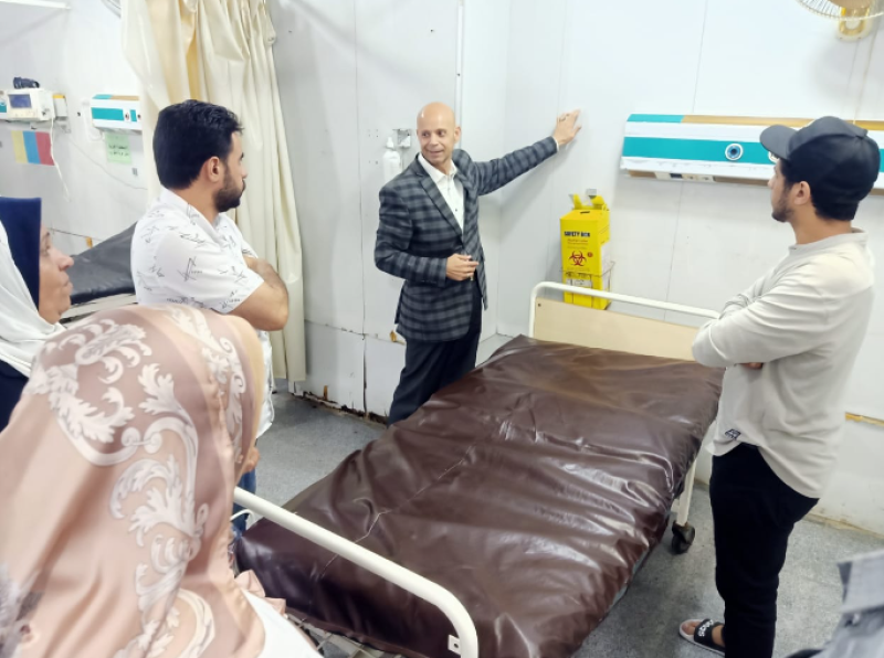 تفقد أعمال تطوير  المجلس الطبي العام بالشرقية