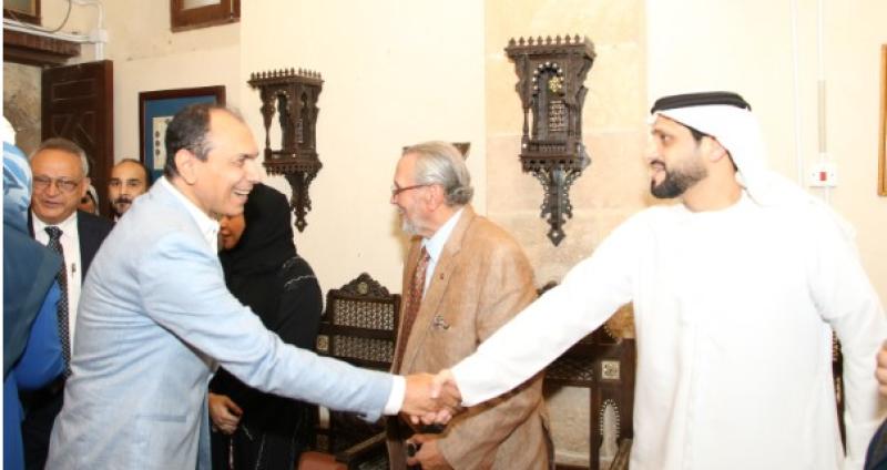 جانب من إفتتاح الوررشة التدريبية  حول "التوثيق الرقمي للنقوش