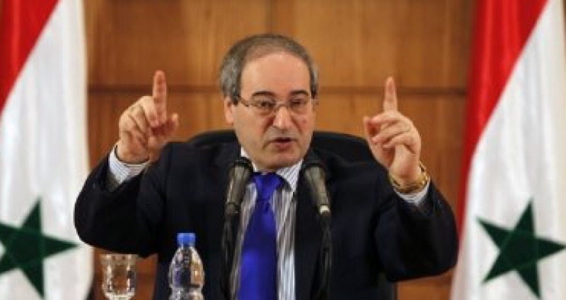 وزير الخارجية السورى فيصل المقداد