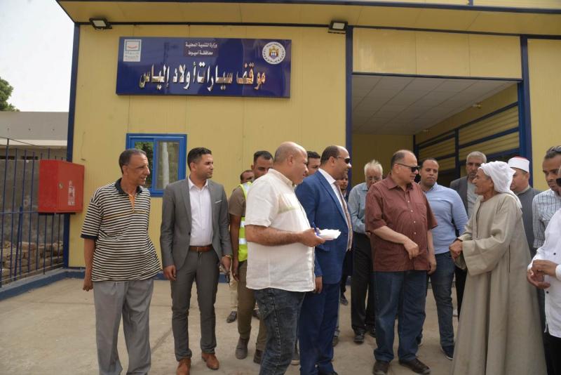 محافظه اسيوط يتفقد الموقف