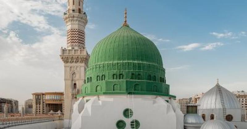 القبة الخضراء الشريفة