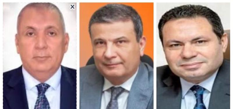 النائب هشام الحصرى ورئيس البنك الزراعى وحافظ الوادى الجديد