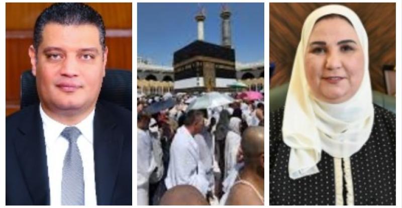 الدكتورة نيفين القباج والاستاذ أيمن عبد الموجود