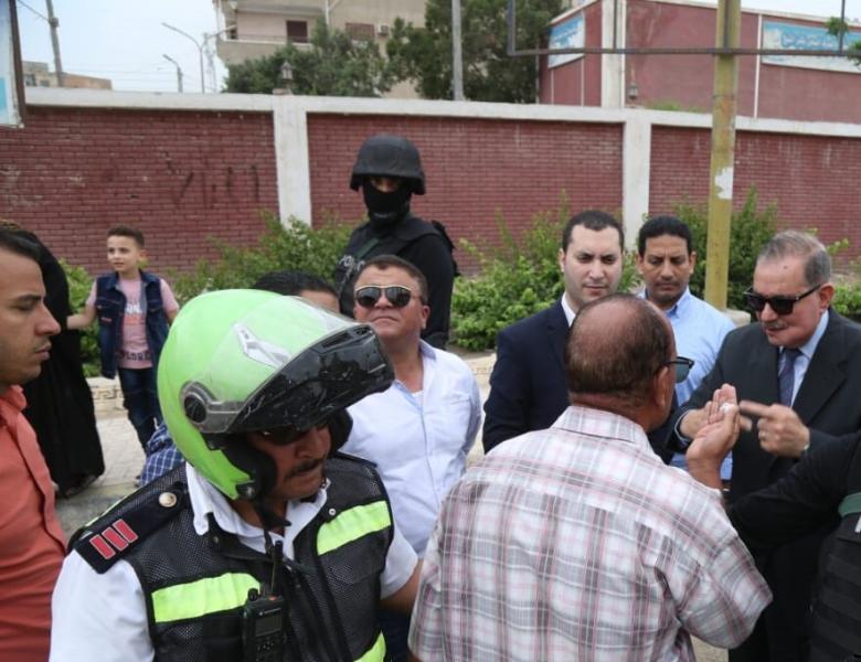 محافظ كفر الشيخ يتفقد المشروعات الخدمية  