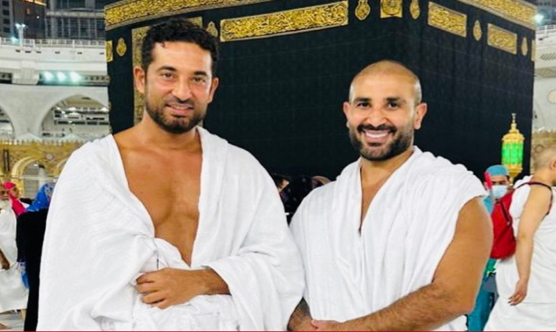 أحمد سعد وشقيقه عمرو