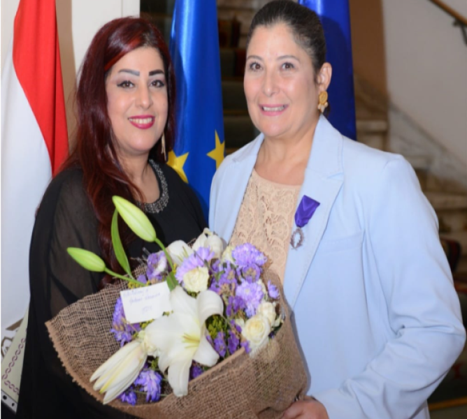 نريمين النعمانى وتغريد حسين