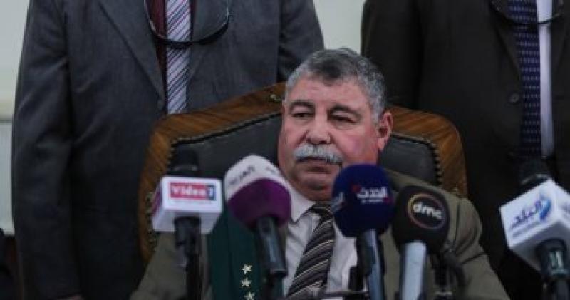 المستشار حسن فريد رئيس المحكمة ـ أرشيفية