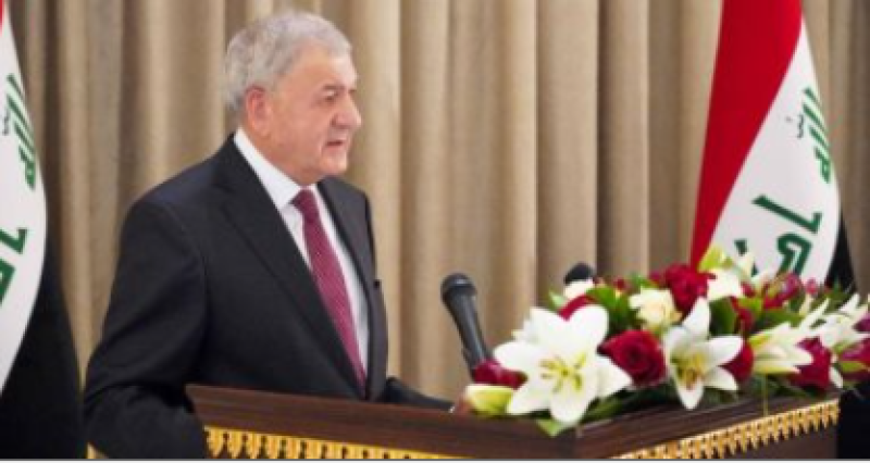 الرئيس العراقى عبد اللطيف رشيد