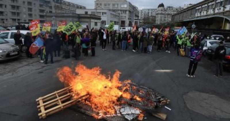 احتجاجات فرنسا ـ صورة أرشيفية