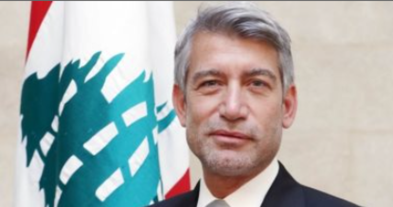 وزير الطاقة اللبناني وليد فياض