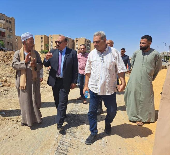 رئيس مياه القناة يتابع سير العمل في محطات محافظة السويس