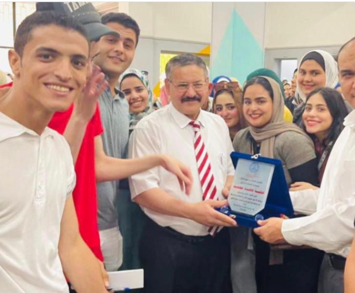 جانب من تكريم الدكتور عطيه محمد