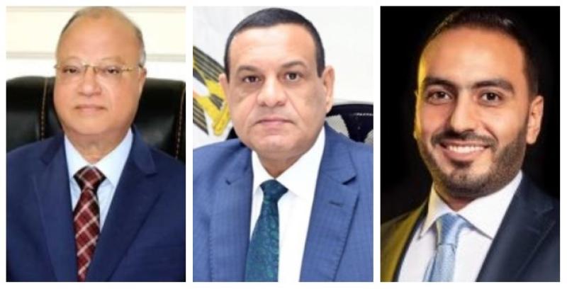 النائب محمد تيسير والوزير هشام امنة ومحافظ القاهرة