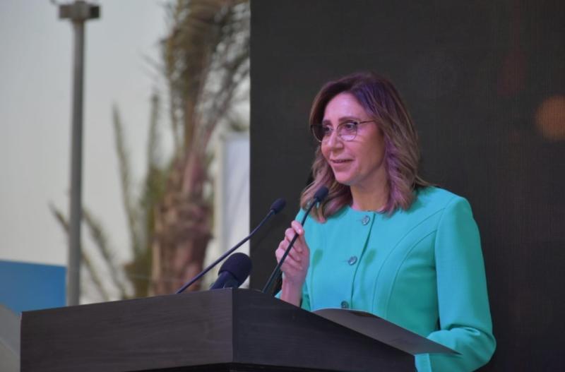 نيفين الكيلاني وزيرة الثقافة 