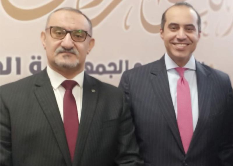 المستشار محمود فوزى والبرلمانى محمد الغول