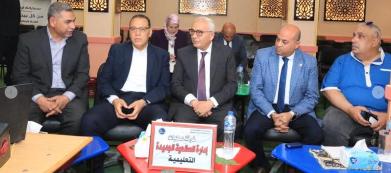 الدكتور رضا حجازى ومحافظ الشرقية