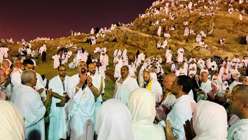 حجاج بيت الله الحرام 