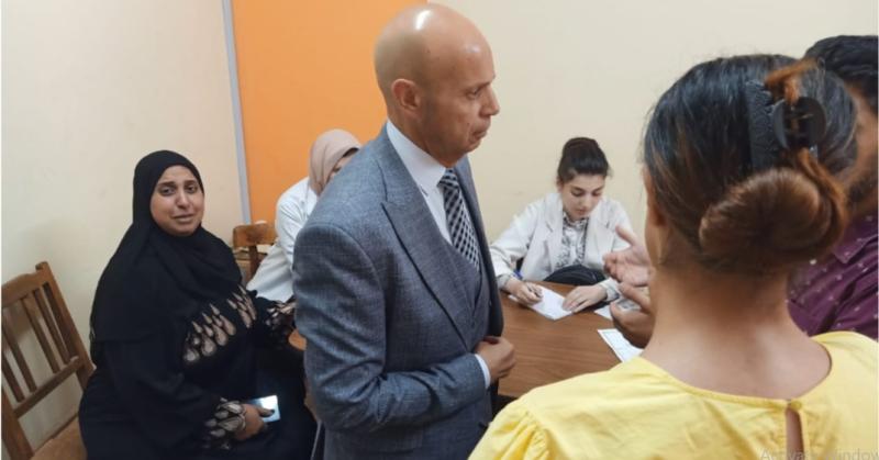 جانب من أعمال المبادرة الرئاسية ١٠٠ يوم صحة