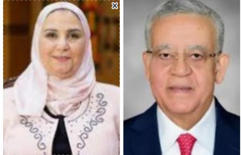 رئيس مجلس النواب ووزيرة التضامن