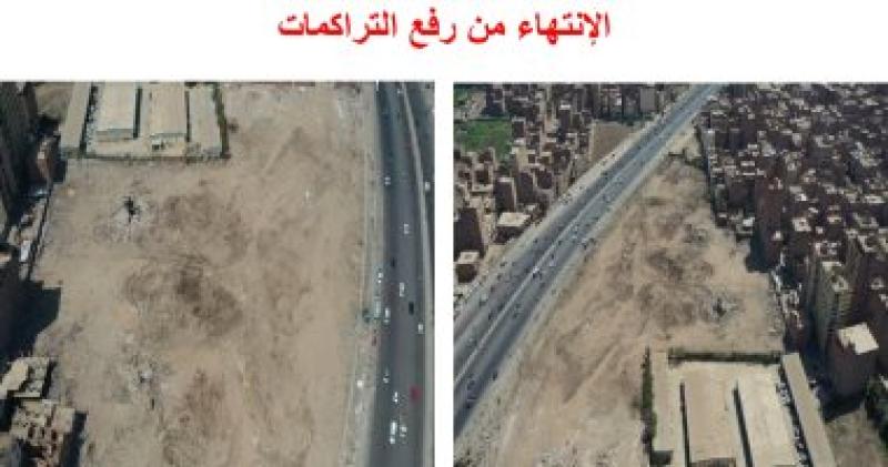الانتهاء من رفع المخلفات