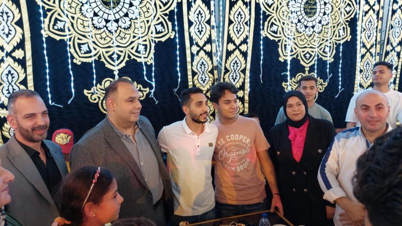 حفل زفاف شعبي للاعب