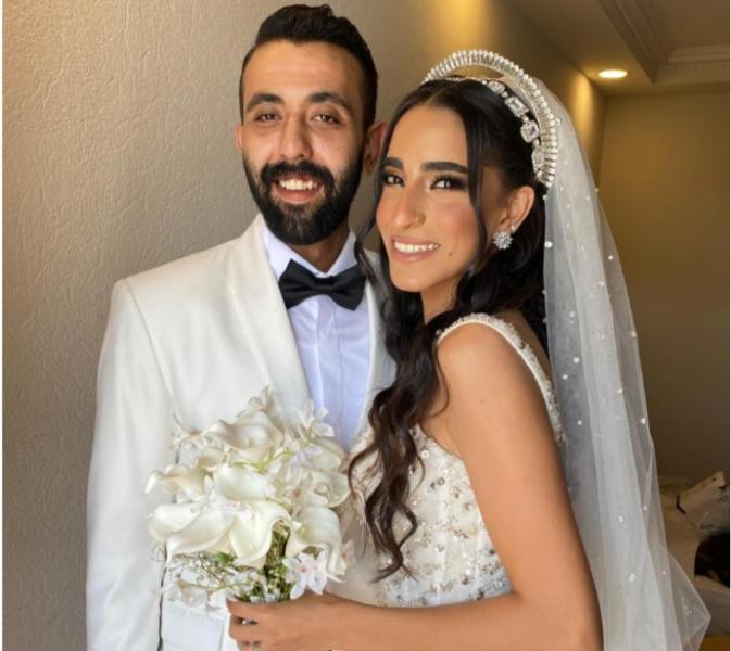 العروسان سلمي صلاح  محمود يوسف