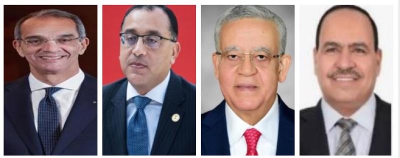 النائب أحمد قورة ورئيس مجلس النواب ورئيس الوزراء ووزير الاتصالات