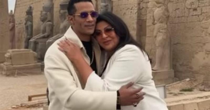 محمد رمضان وهالة صدقى