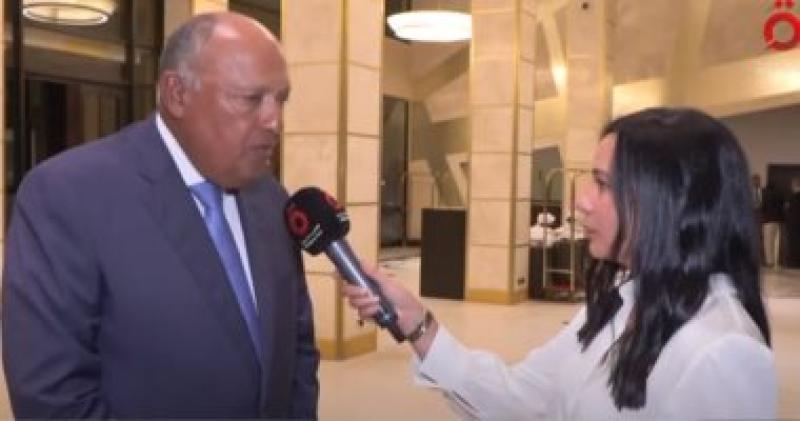سامح شكري وزير الخارجية