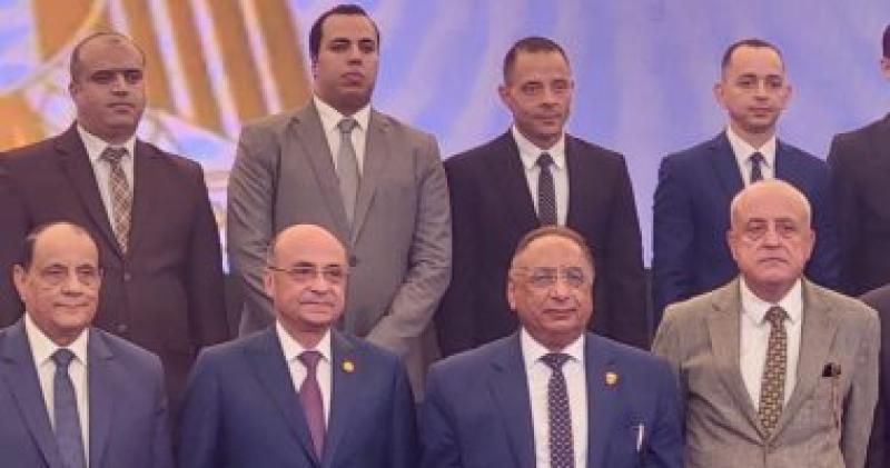 وزير العدل وعدد من القضاة