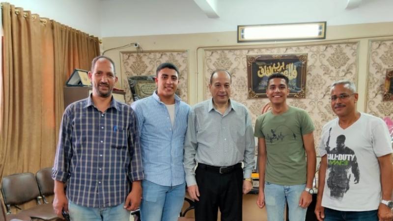 الطالب كيرلس نوناي الرابع على مستوى الجمهورية
