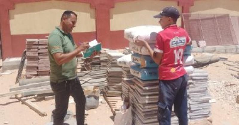 حصر وتسجيل عمالة غير منتظمة بمواقع عمل بالوادى الجديد