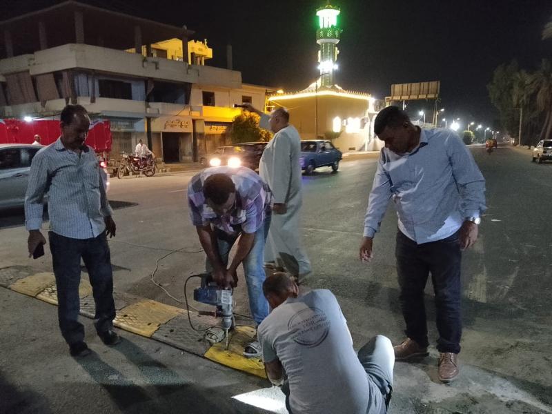 تركيب مطبات صناعية