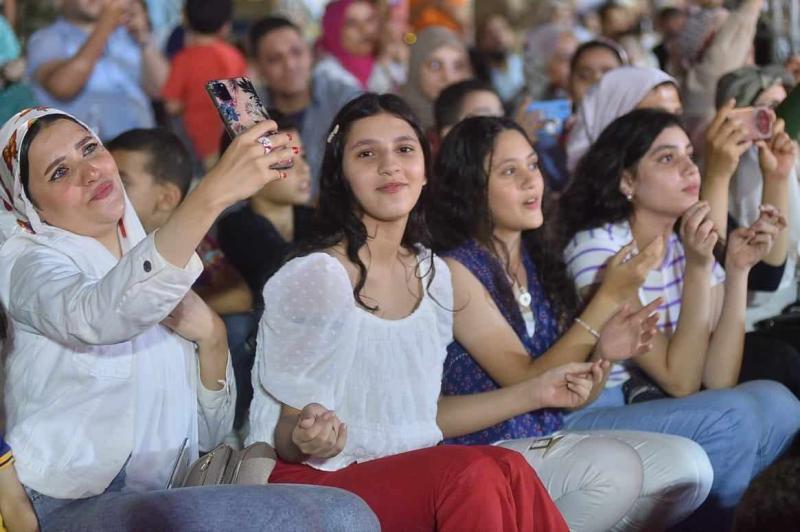 حفل التسعينات بمهرجان القلعة لسيمون وهشام وعباس