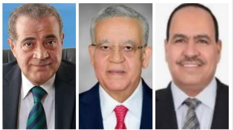 النائب أحمد قورة ورئيس مجلس النواب ووزير التموين