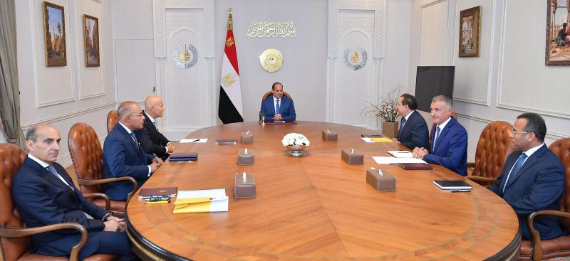 الرئيس يستقبل الرئيس التنفيذي لشركة إيني الإيطالية