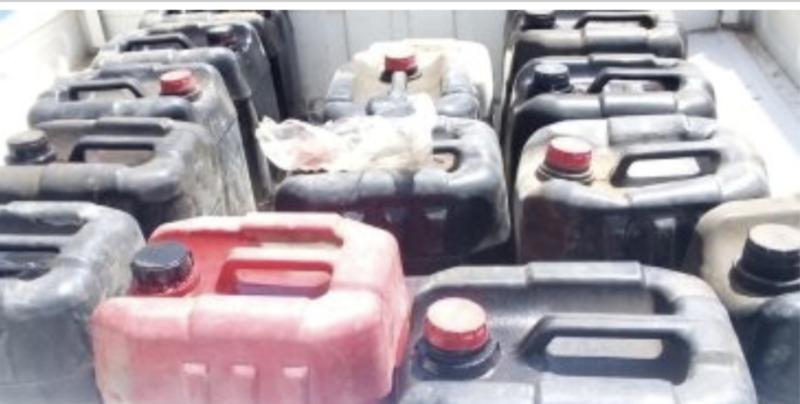 ضبط 300 لتر سولار قبل بيعها بالسوق السوداء