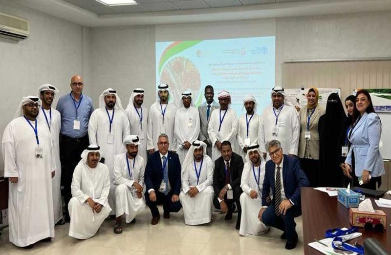 تدريب إدارة آفات النخيل وسوسة النخيل الحمراء