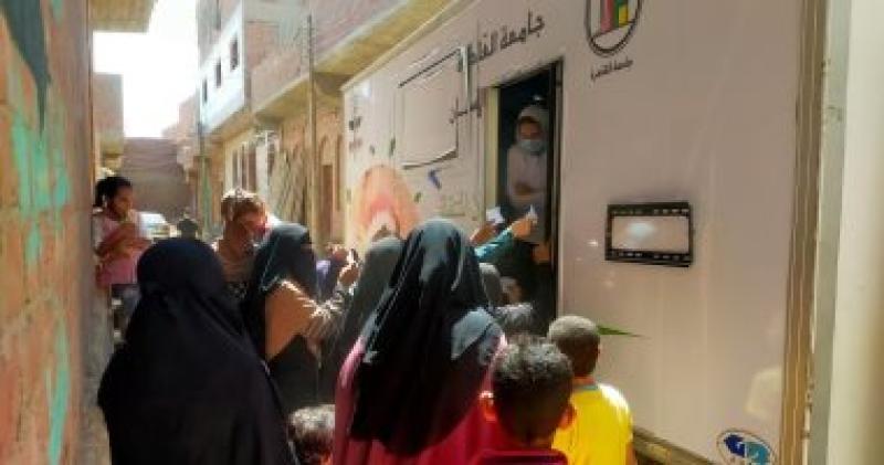 قوافل طب أسنان جامعة القاهرة
