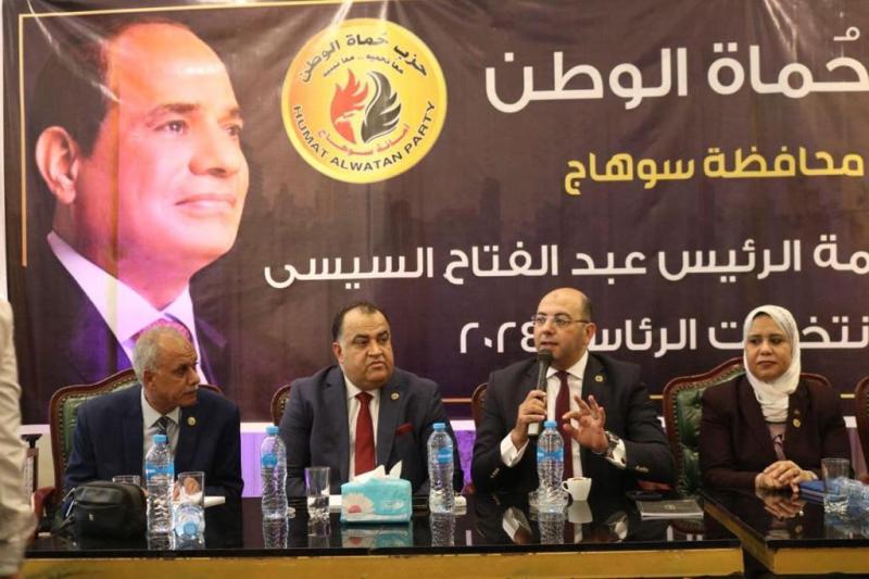 جانب من جولات حزب حماة الوطن
