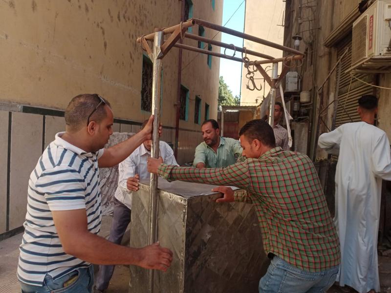 حملة للاشغالات بالأحياء