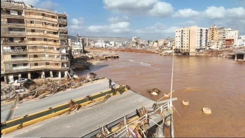 الإعصار دانيال - صورة أرشيفية