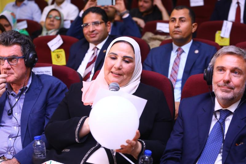 الوزيرة نيفين القباج